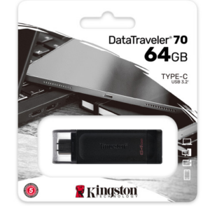 Ormocnet Kingston Data Traveler DT70 64GB Type-C USB Flashdrive