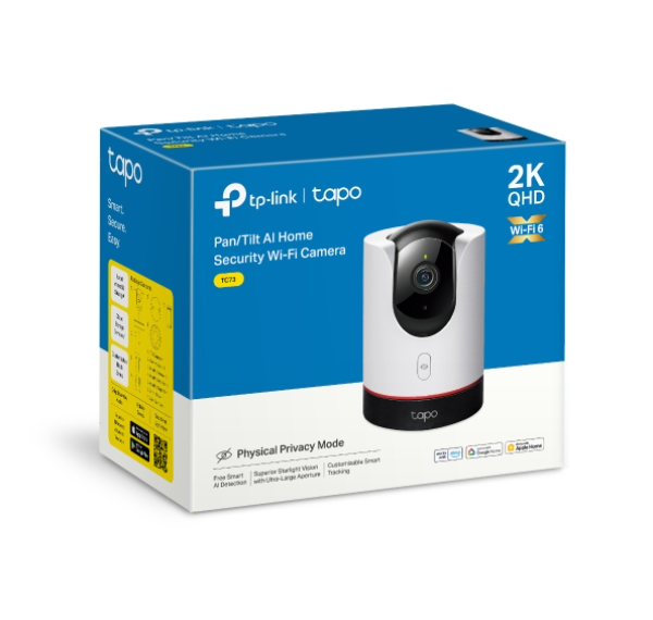 Tapo C225 Pan/Tilt Ai Home Security Wi-Fi Camera
