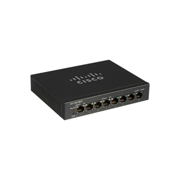 Cisco Sg110D -08Hp 8Ports Gigabit Poe Switch