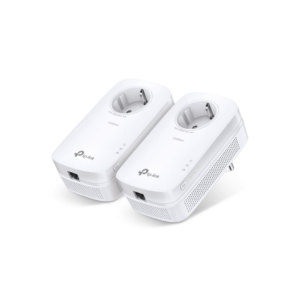 Tp-Link Pa8010P 1200Mbps Av1200 Gigabit Passthrough Powerline Starter Kit