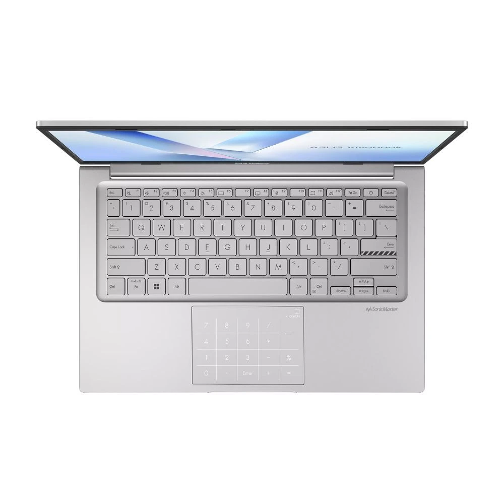 ASUS VIVOBOOK 14 ASUX1404VA-EB2264WSM INTEL CORE 3-100U/8GB DDRR5/512GB M.2 NVME/14/W11 HOME/ WINDOWS 11 HOME/OFC24H+365BASIC/COOL SILVER