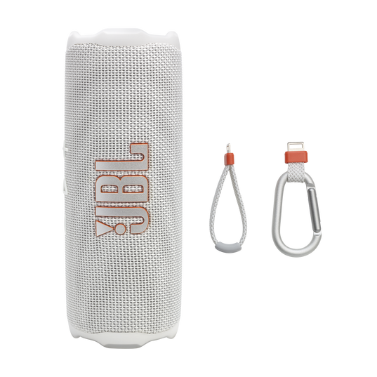JBL HARMAN FLIP 7 ULTRA-PORTABLE BLUETOOTH WATERPROOF SPEAKER-WHITE